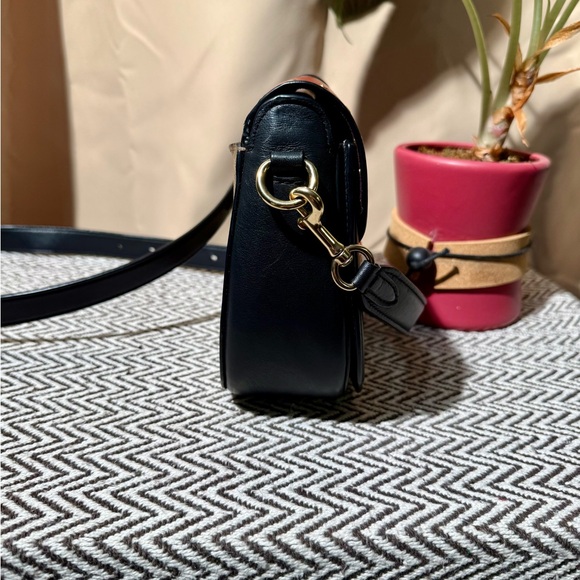 Coach Georgie Saddle Bag in Colorblock Signature Canvas & Rivets - 2021 - EUC - Picture 13 of 16